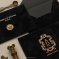 Load image into Gallery viewer, black-velvet-invitation-envelope 3.jpg
