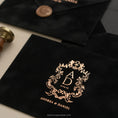 Load image into Gallery viewer, black-velvet-invitation-envelope 2.jpg