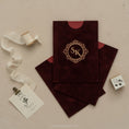 Load image into Gallery viewer, burgundy-velvet-sleeve-pocket 1.jpg