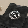 Load image into Gallery viewer, dark-gray-velvet-sleeve-pocket 2.jpg