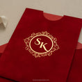 Load image into Gallery viewer, red-velvet-sleeve-pocket 2.jpg