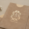 Load image into Gallery viewer, Beige Velvet Sleeve Pocket - Foil - 2.jpg
