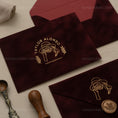 Load image into Gallery viewer, Burgundy Velvet Envelope
