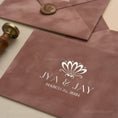 Load image into Gallery viewer, dusty-rose-velvet-invitation-envelope 3.jpg

