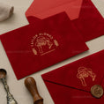 Load image into Gallery viewer, Red Velvet Envelope
