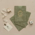 Load image into Gallery viewer, sage-green-velvet-sleeve-pocket 1.jpg
