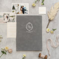 Load image into Gallery viewer, Elegant Velvet Marriage Certificate Holder - Personalized Foil Design
