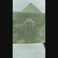 Load and play video in Gallery viewer, Sage Green Velvet Envelope
