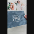 Load and play video in Gallery viewer, Dusty Blue Velvet Envelope
