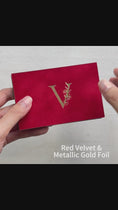 Load and play video in Gallery viewer, Velvet Card Samples Pack - 15 Colors

